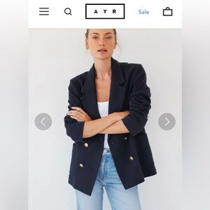 AYR Royal Blue Blazer